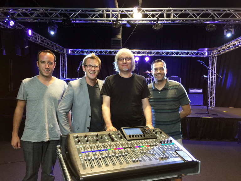 Drew Brashler visiting Music Group, Behringer & Midas