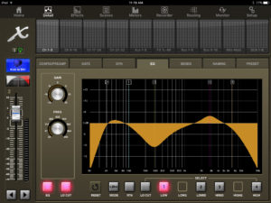 X32-Mix App Tutorial Detail Tab - EQ