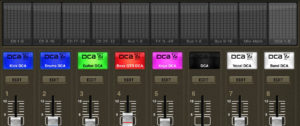 X32-Mix App Tutorial Home Tab - DCA