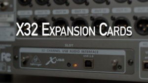 X32 Expansion Cards