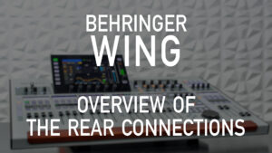 Behringer Wing Video 002 - Overview of the Rear Connections

This video is the second of the Behringer Wing 000 level tutorial videos. In this video I go over the rear connections on the Behringer Wing.