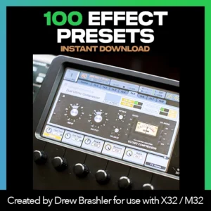 Behringer X32 & Midas M32 Effects Presets Download