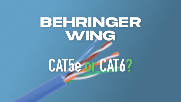 Behringer WING AES50 Cable