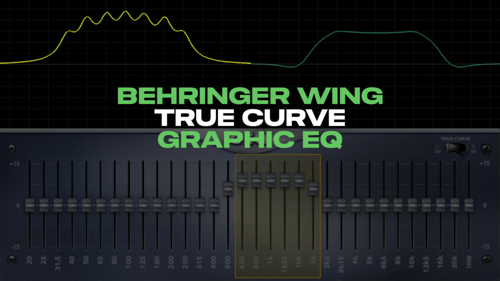 Behringer WING True Curve Graphic EQ