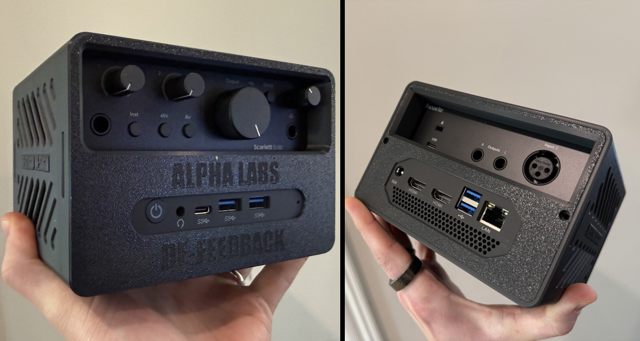 Alpha Labs De-Feedback Demo & Latency Testing