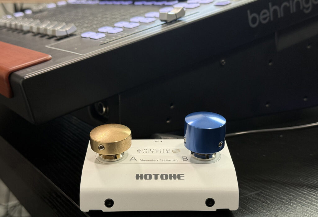 Behringer WING GPIO enabling footswitch control with the Behringer WING.