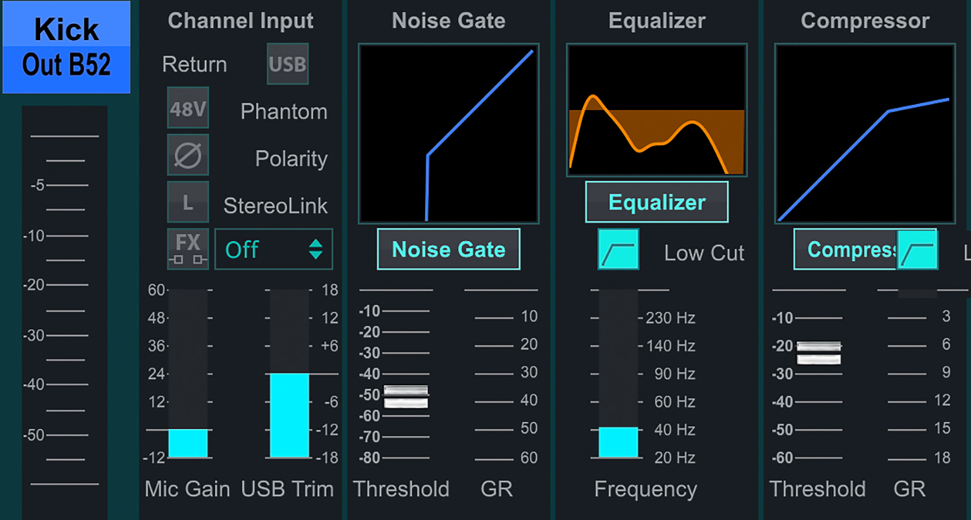 Channel Presets Library for the Behringer XAir & Midas MR18